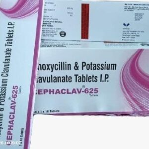 cephaclav 625 tablet | amoxycillin & potassium clavulanate tablets ip | antibiotic medicine