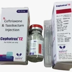 cephatrax tz injection | ceftriaxone & tazobactam injection | iv/im antibiotic