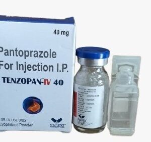 tenzopan iv 40 pantoprazole for injection i.p. (indian pharmacopoeia) strength: 40 mg